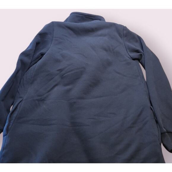 Abercrombie & Fitch Open Front Jacket Women’s XS Black Sherpa Lined Coat EUC - Picture 3 of 10